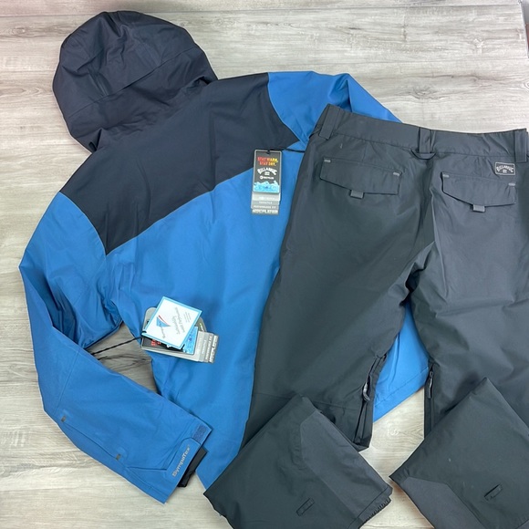 🔷BILLABONG- expedition men’s snowboard jacket matching snowboard pants - Picture 9 of 13